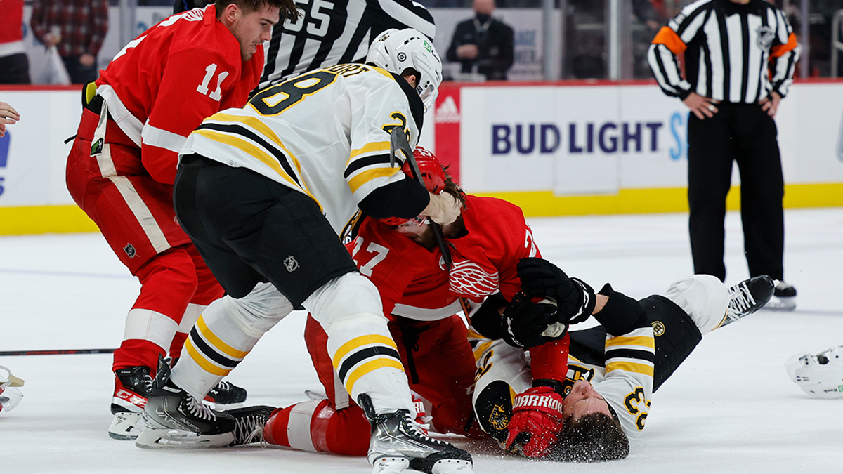 Boston Bruins defenseman Derek Forbort