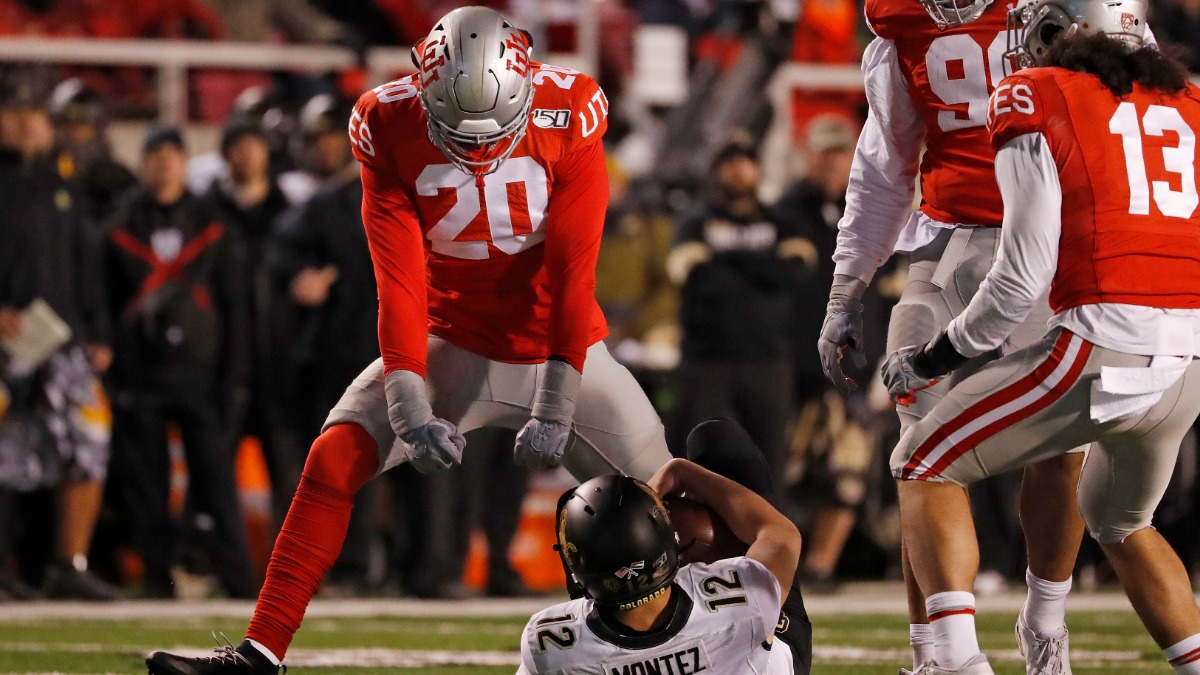 Utah linebacker Devin Lloyd