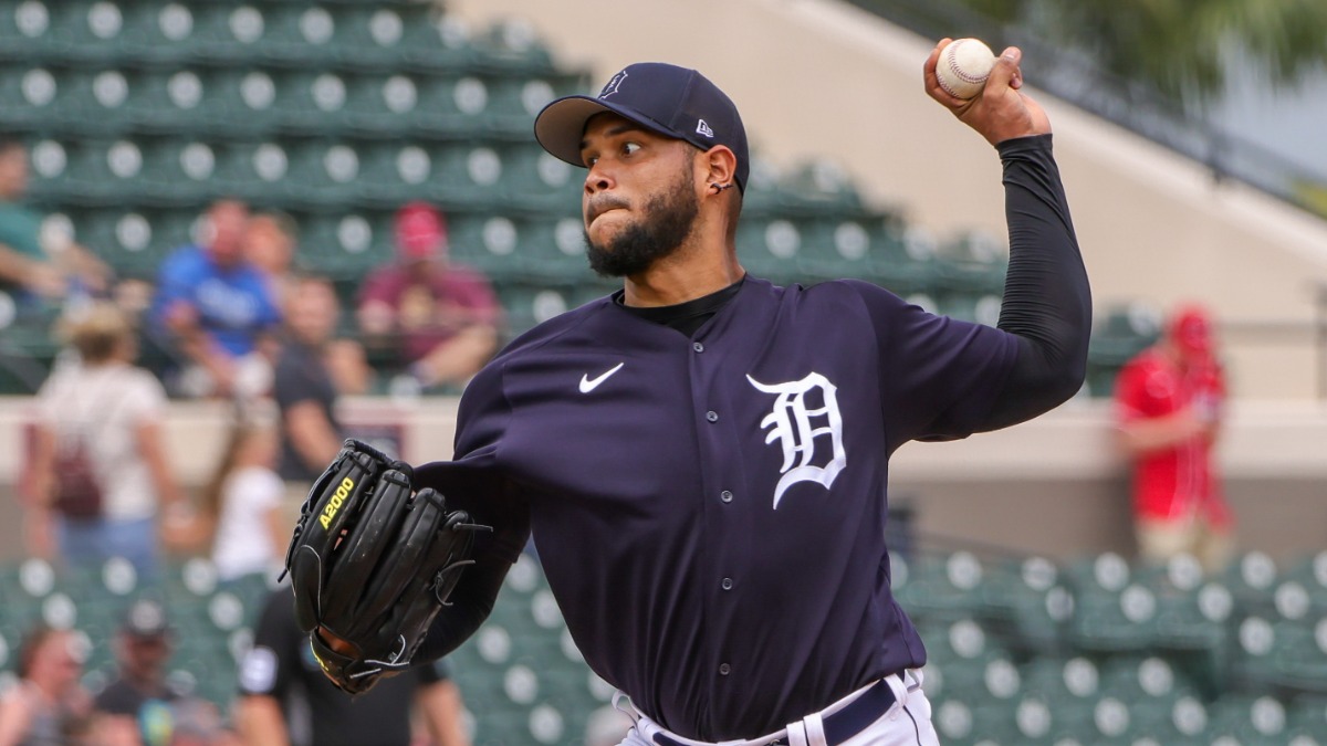 Detroit Tigers pitcher Eduardo Rodriguez
