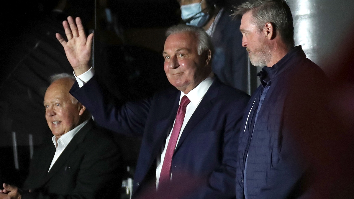 Montreal Canadiens legend (and Bruins tormentor) Guy Lafleur