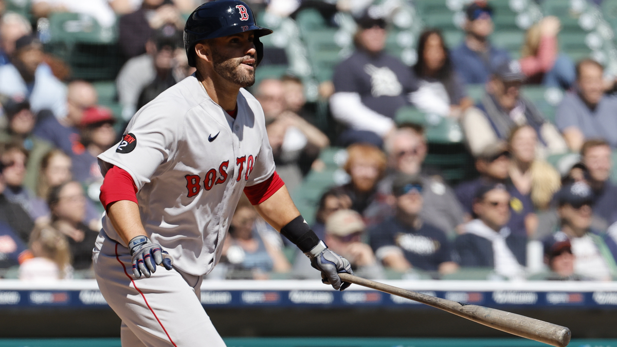 Boston Red Sox designated hitter J.D. Martinez