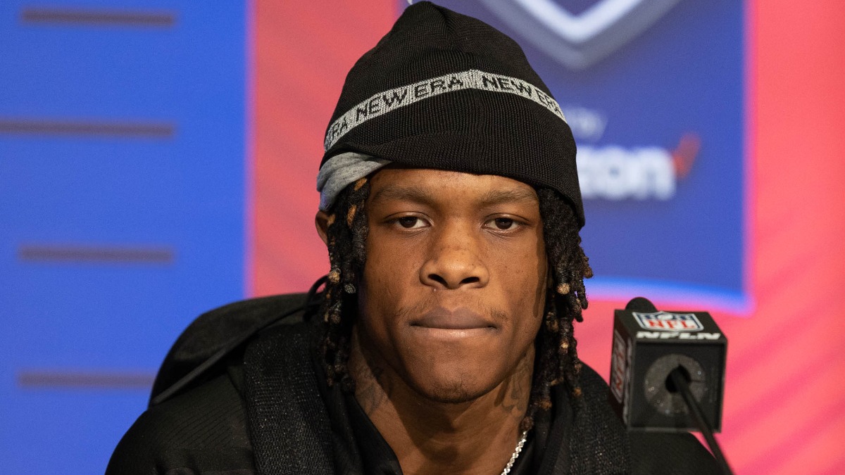 Alabama wide receiver Jameson Williams