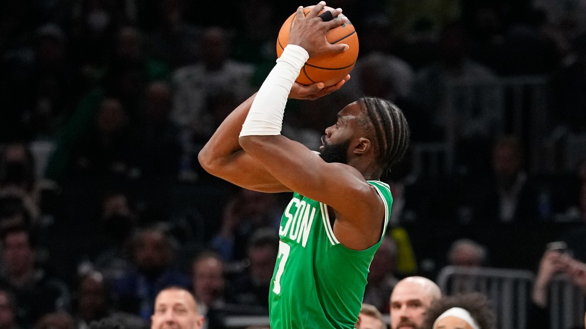 Boston Celtics guard Jaylen Brown