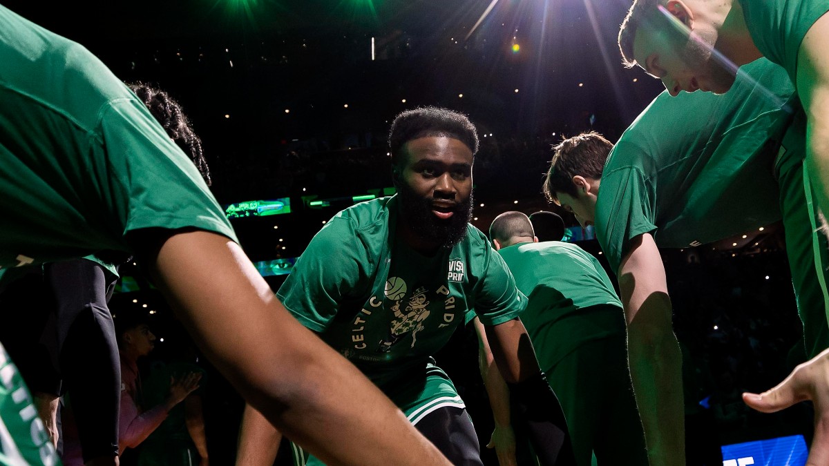 Boston Celtics guard Jaylen Brown