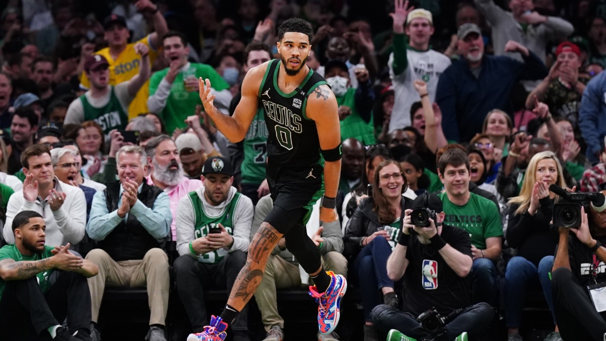 Boston Celtics forward Jayson Tatum