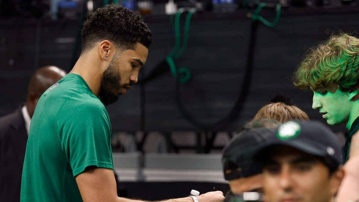 Boston Celtics forward Jayson Tatum