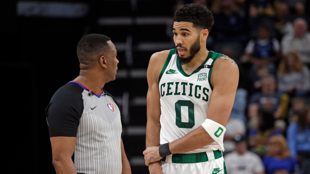 Boston Celtics forward Jayson Tatum