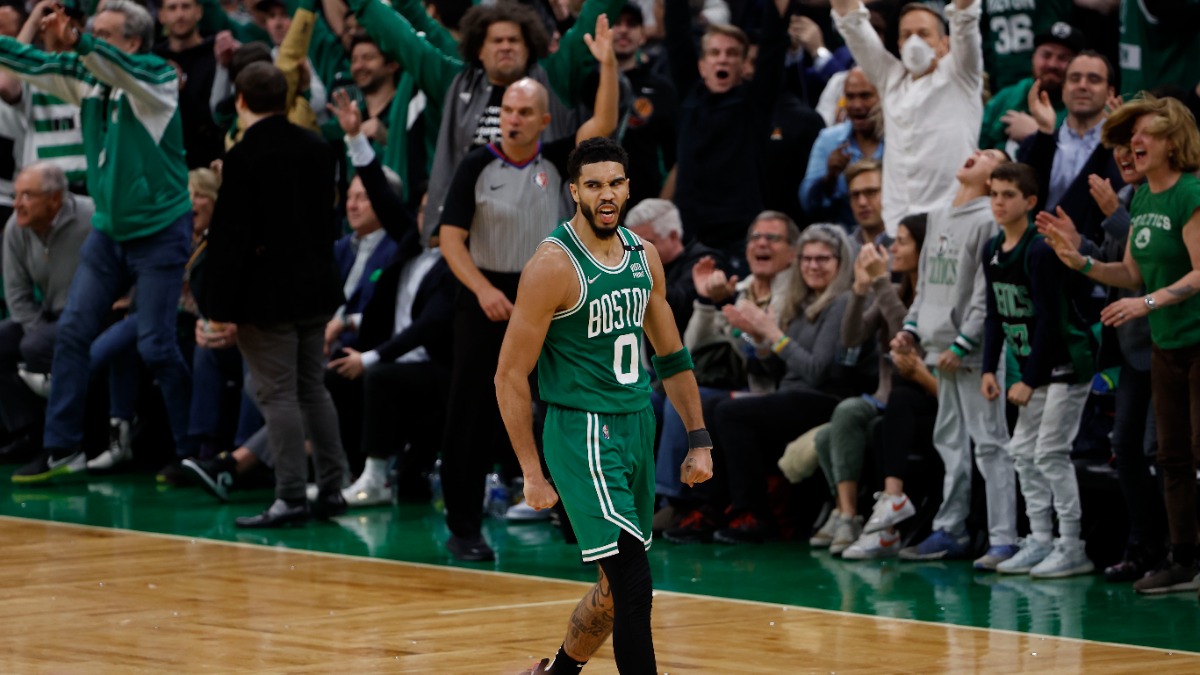 Boston Celtics forward Jayson Tatum