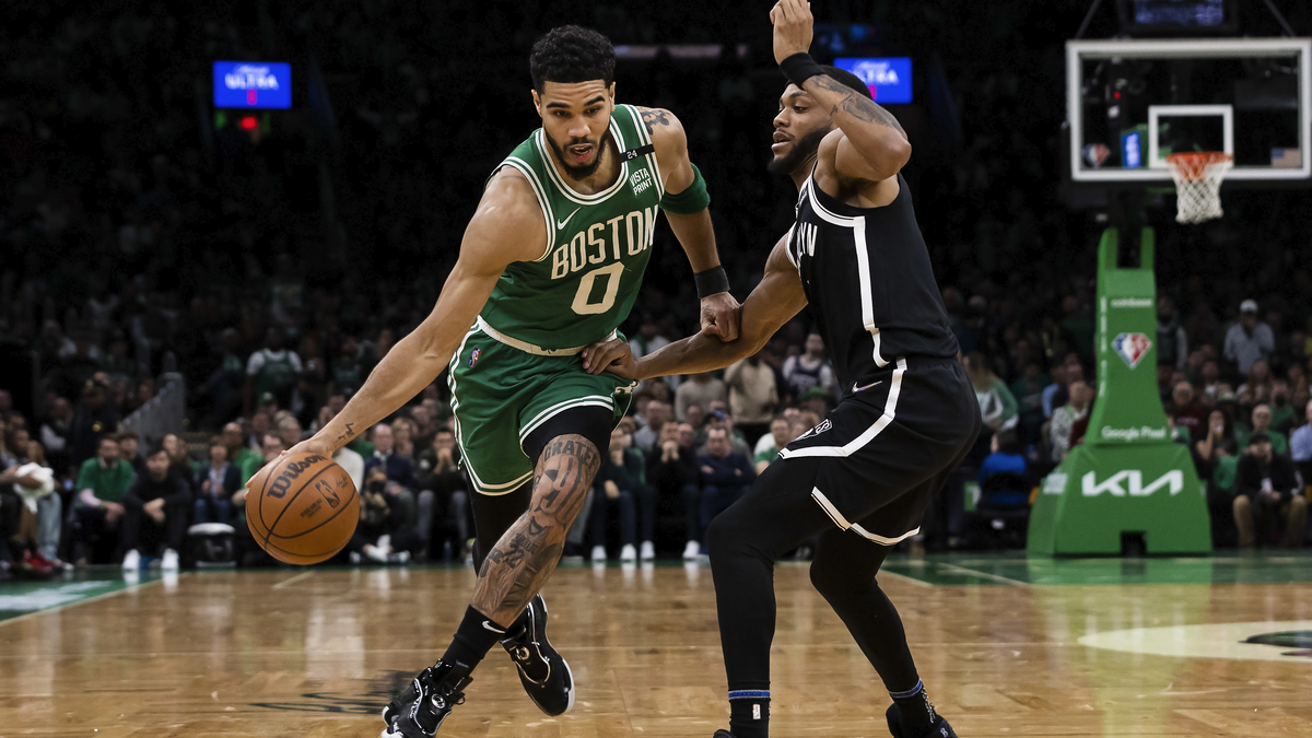 Boston Celtics forward Jayson Tatum