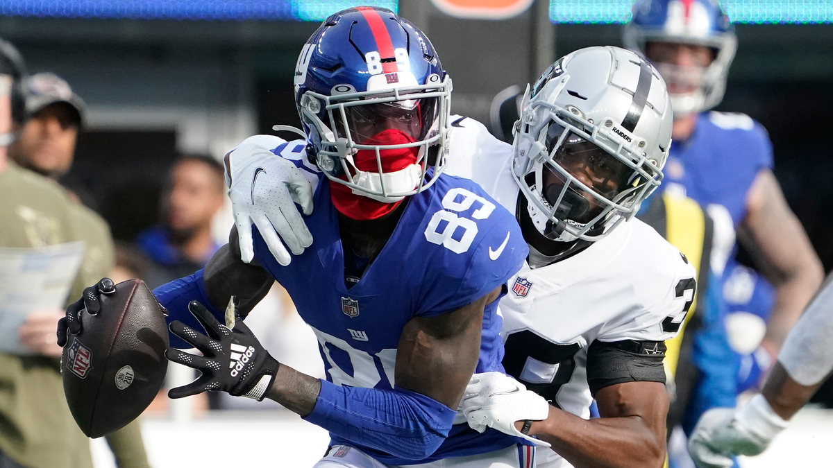 New York Giants wide receiver Kadarius Toney