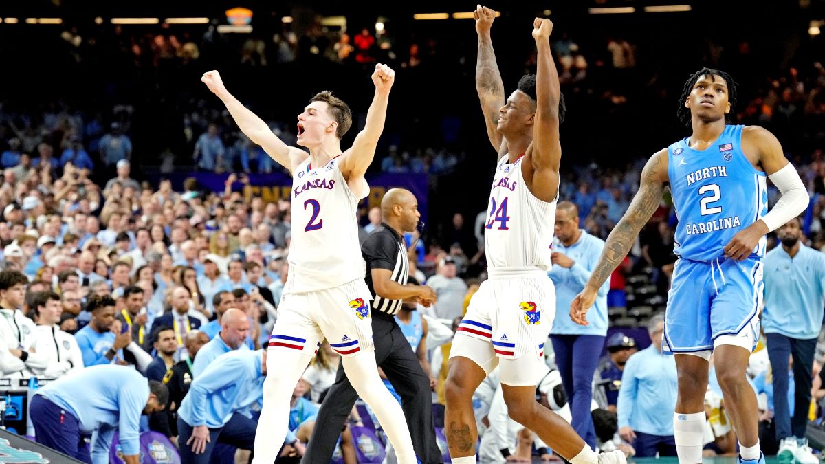 Kansas Jayhawks guard Christian Braun