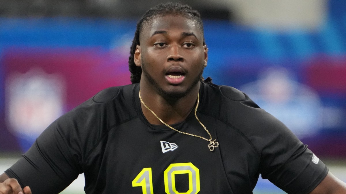 2022 NFL Draft prospect Kenyon Green