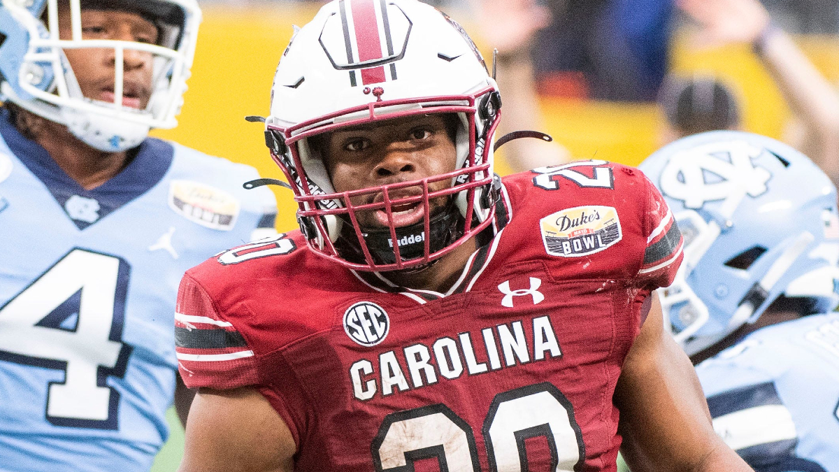 South Carolina Gamecocks running back Kevin Harris