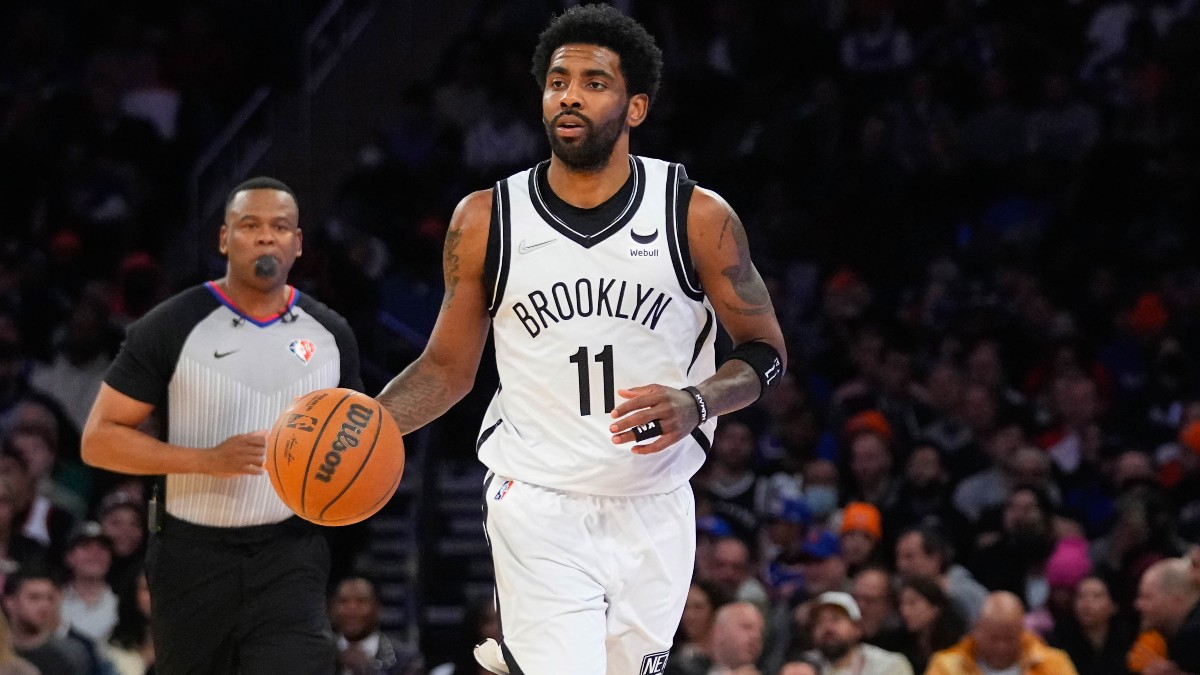 Brooklyn Nets guard Kyrie Irving