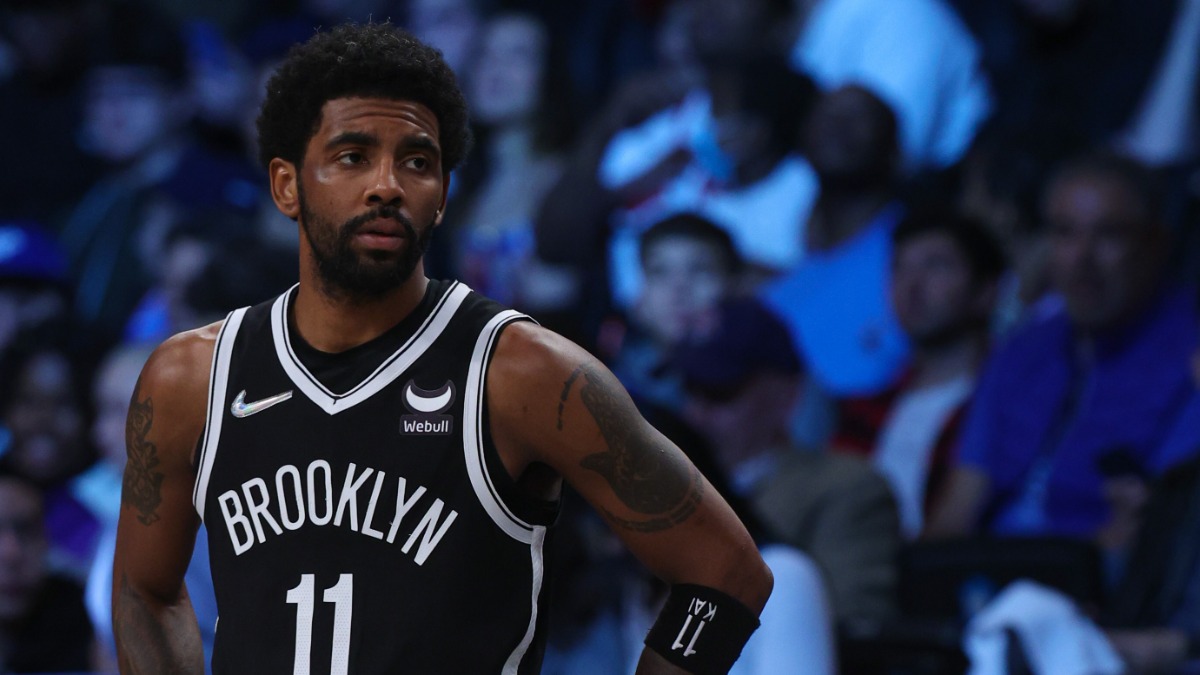 Brooklyn Nets guard Kyrie Irving