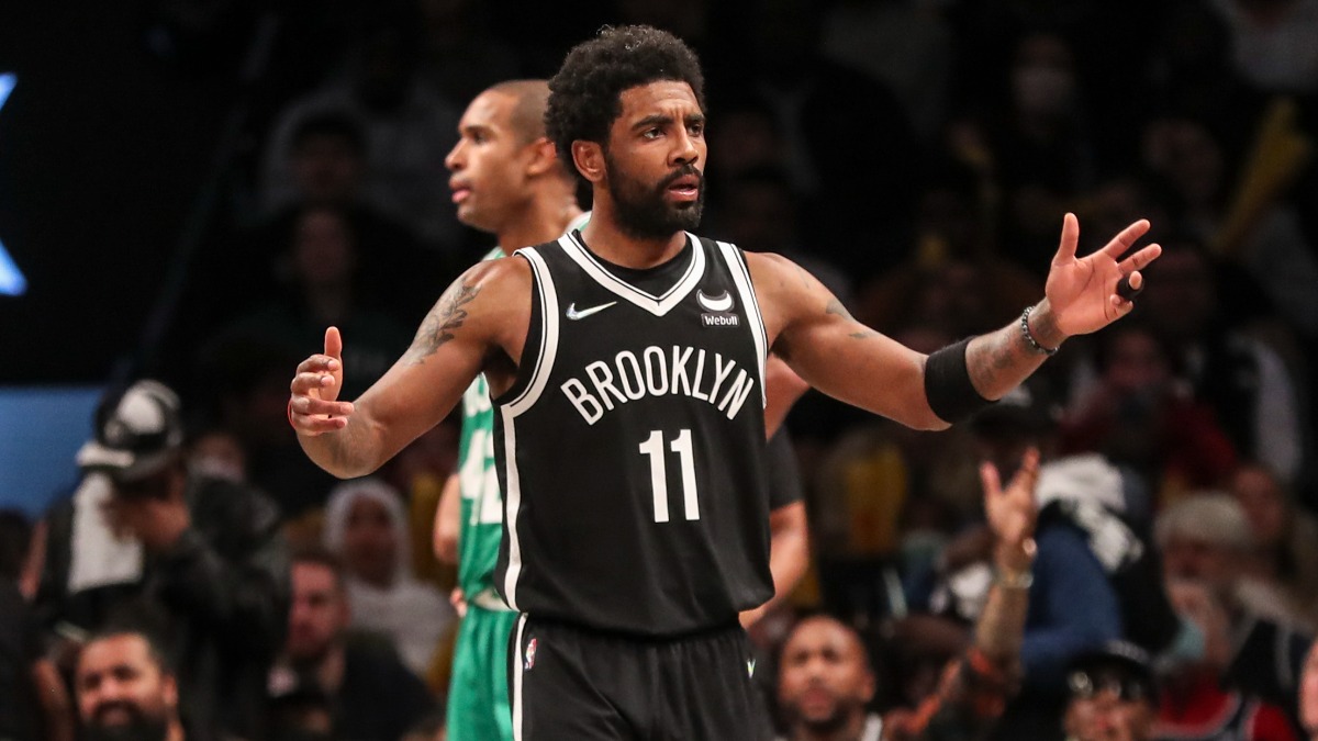 Brooklyn Nets guard Kyrie Irving