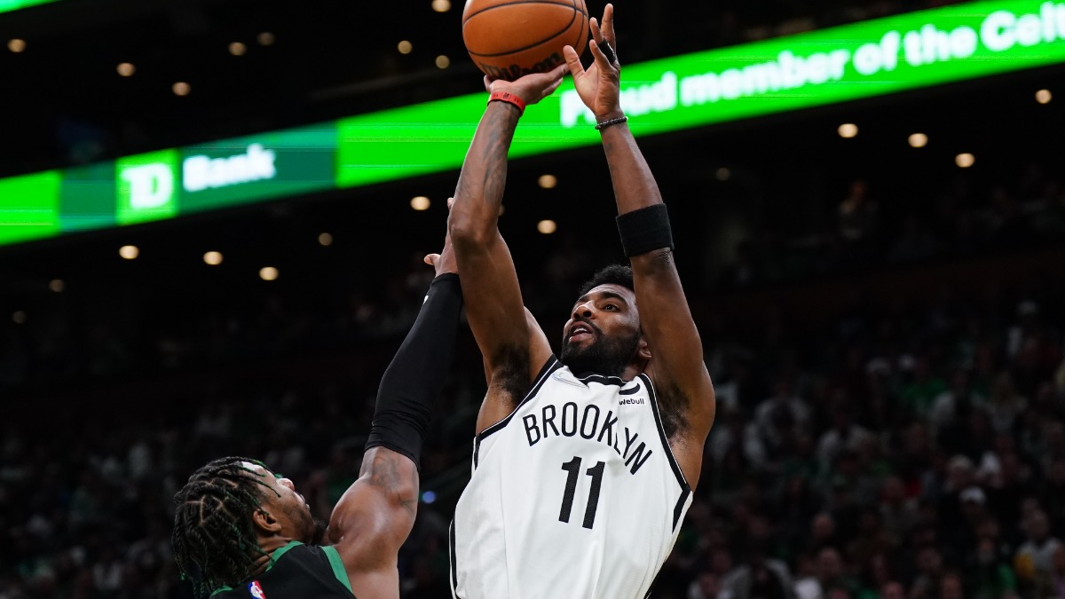 Brooklyn Nets guard Kyrie Irving