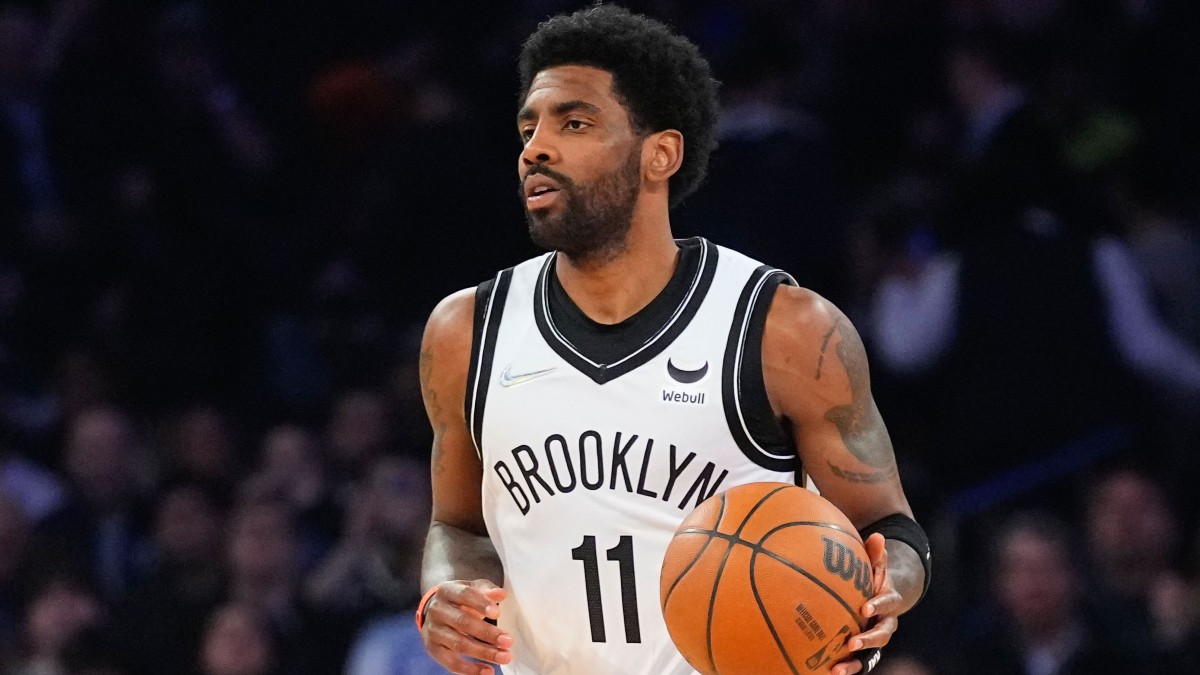 Brooklyn Nets guard Kyrie Irving