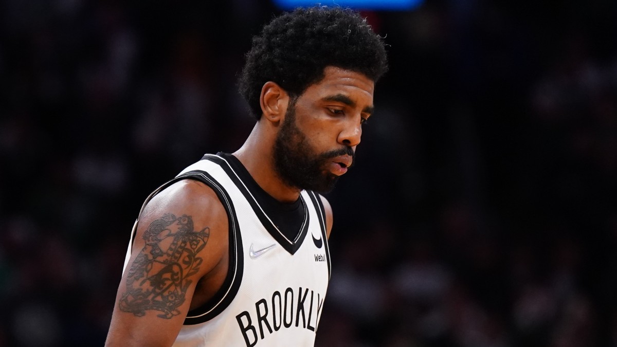 Brooklyn Nets guard Kyrie Irving