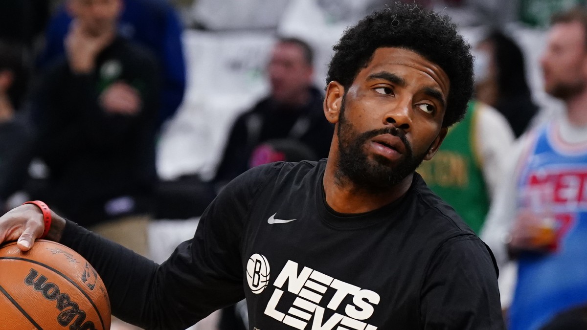 Brooklyn Nets guard Kyrie Irving