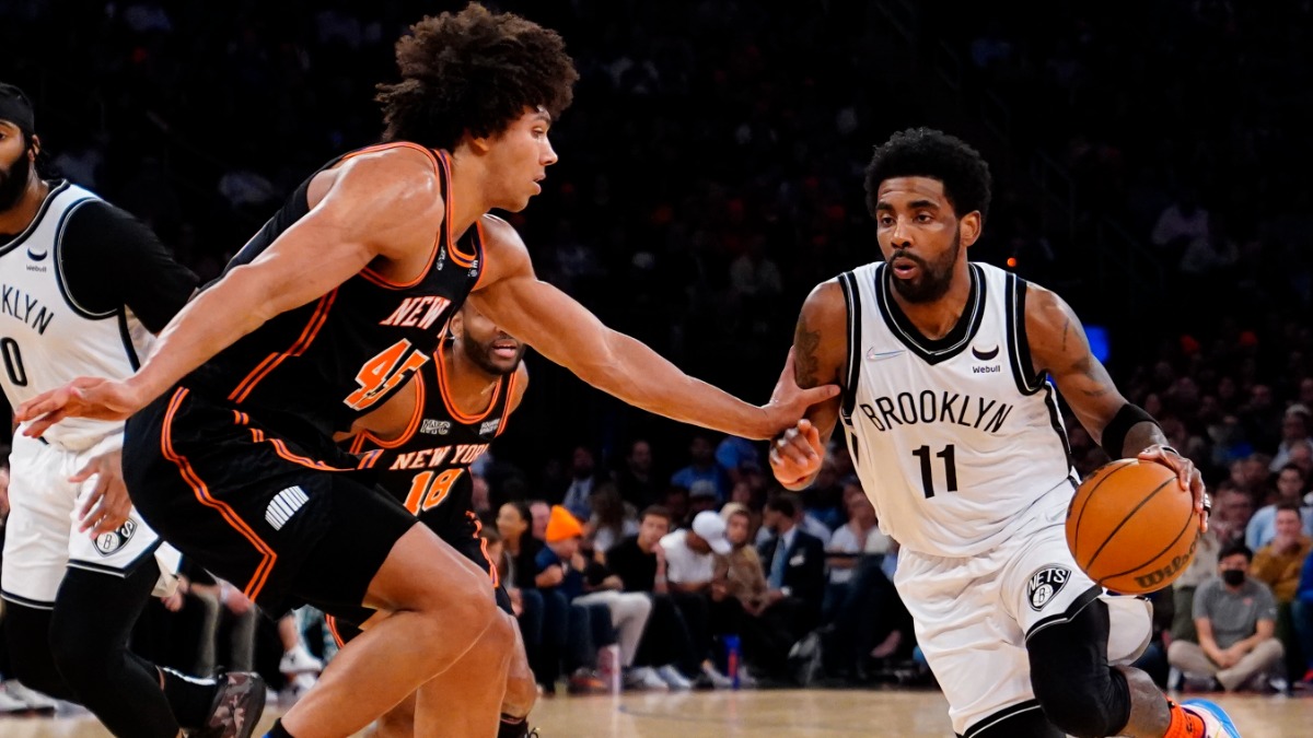 Brooklyn Nets guard Kyrie Irving