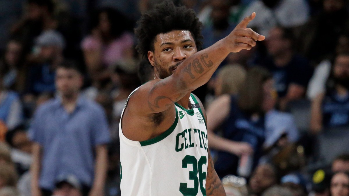 Boston Celtics guard Marcus Smart