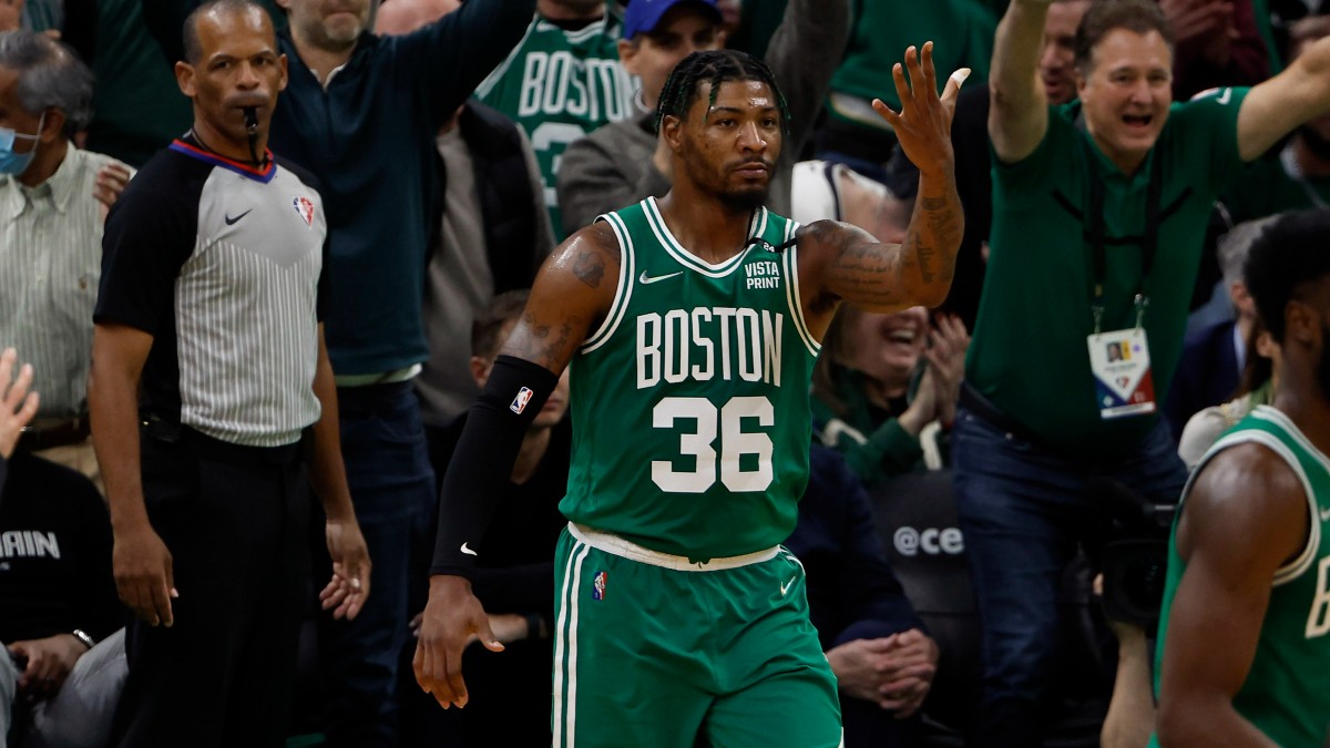 Boston Celtics guard Marcus Smart