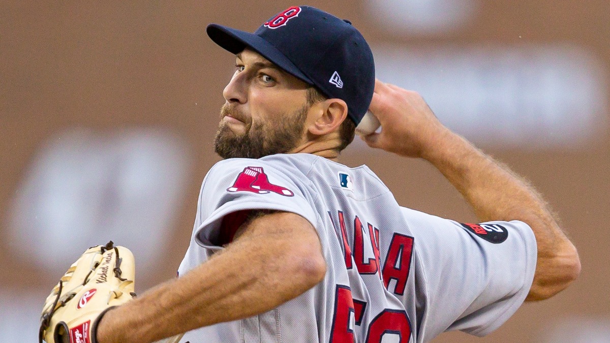 Boston Red Sox starting pitcher Michael Wacha