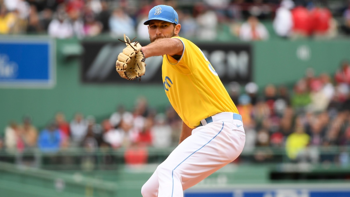 Boston Red Sox starting pitcher Michael Wacha