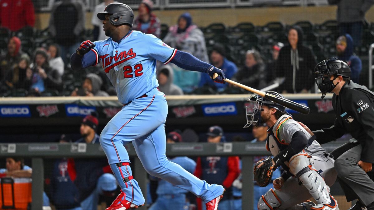 Minnesota Twins first baseman Miguel Sanó