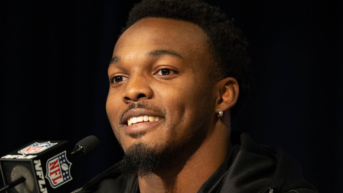 2022 NFL Draft prospect Nakobe Dean