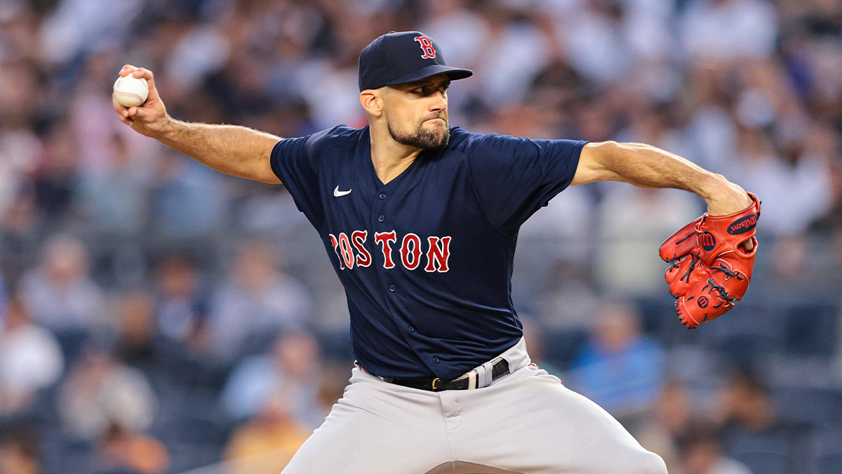 Boston Red Sox pitcher Nathan Eovaldi