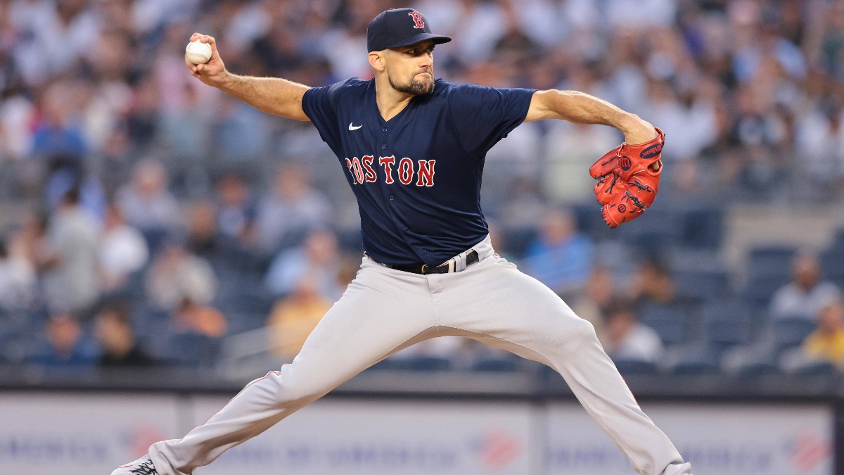 Boston Red Sox pitcher Nathan Eovaldi