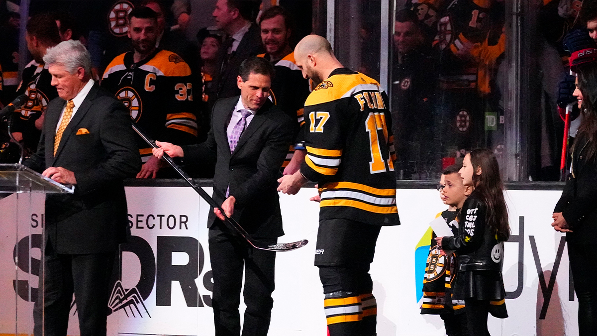 Boston Bruins winger Nick Foligno