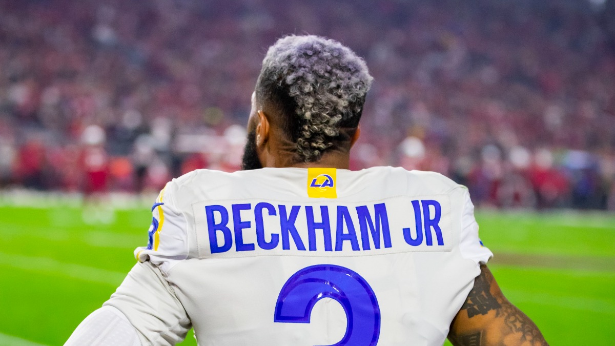NFL free agent wide receiver Odell Beckham Jr.