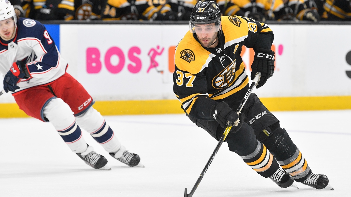 Boston Bruins center Patrice Bergeron