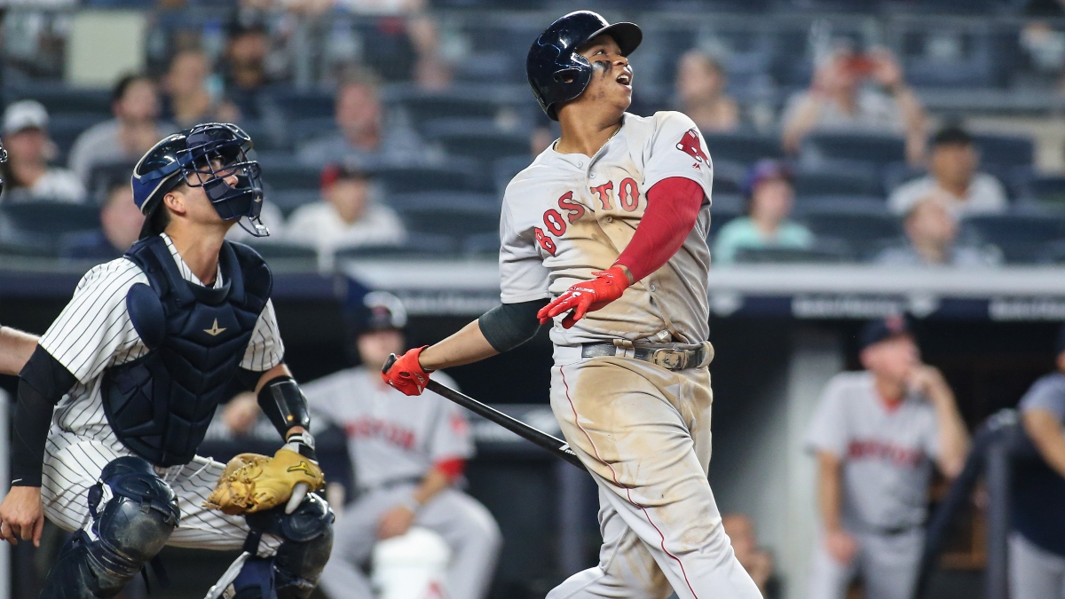 Boston Red Sox third baseman Rafael Devers