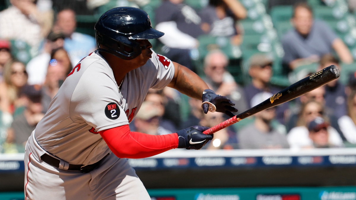 Boston Red Sox third baseman Rafael Devers