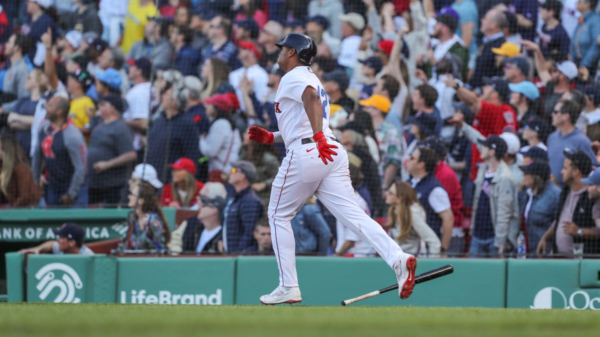 Boston Red Sox third baseman Rafael Devers