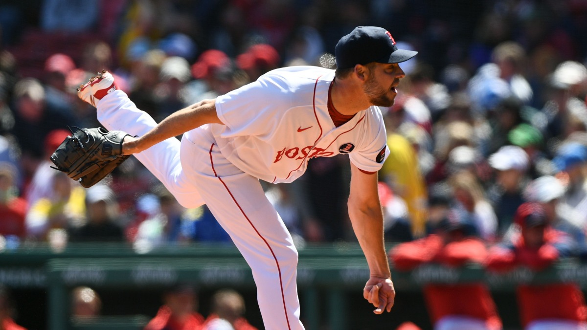 Boston Red Sox starting pitcher Rich Hill