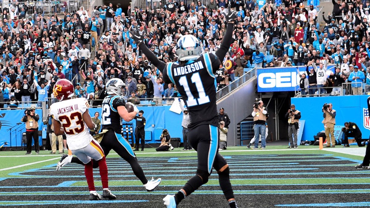 Carolina Panthers wide receiver Robby Anderson