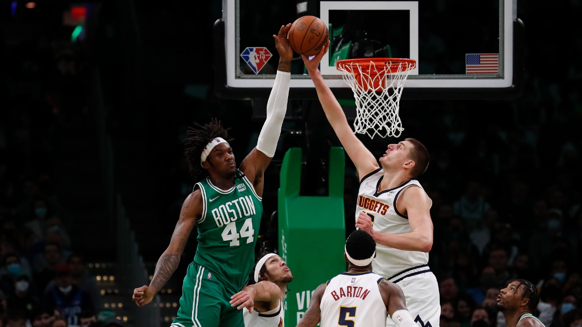 Boston Celtics center Robert Williams III