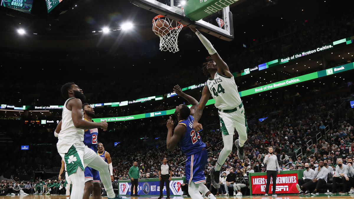 Boston Celtics center Robert Williams