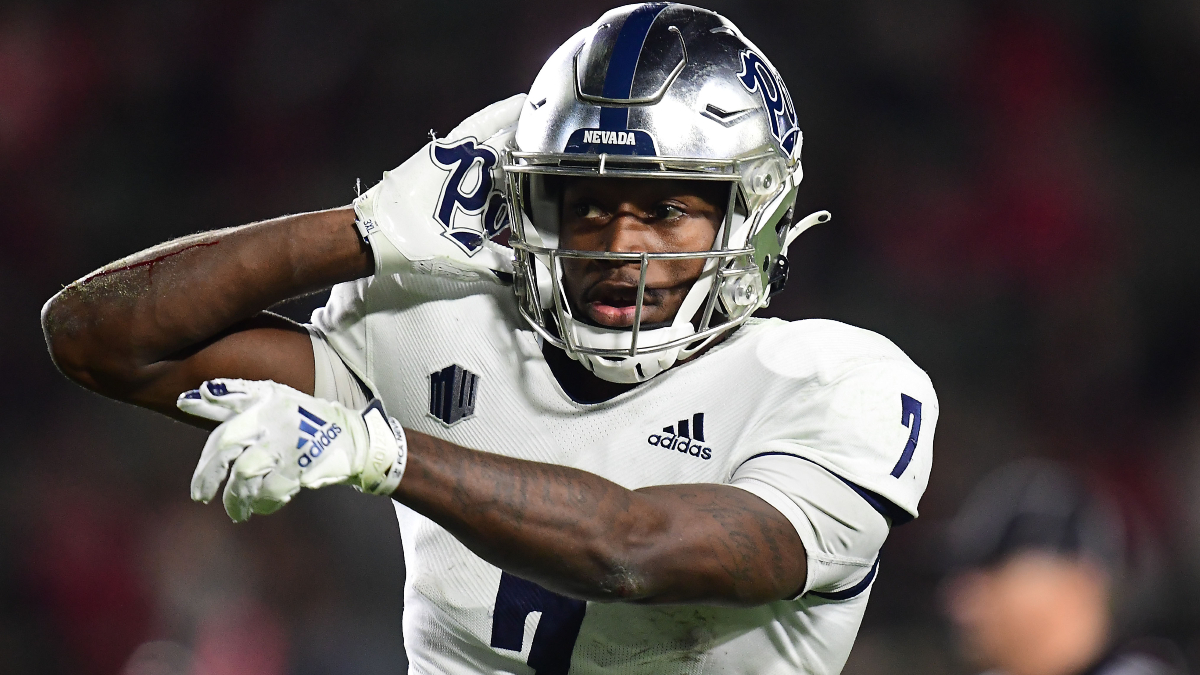 Nevada Wolf Pack wide receiver Romeo Doubs