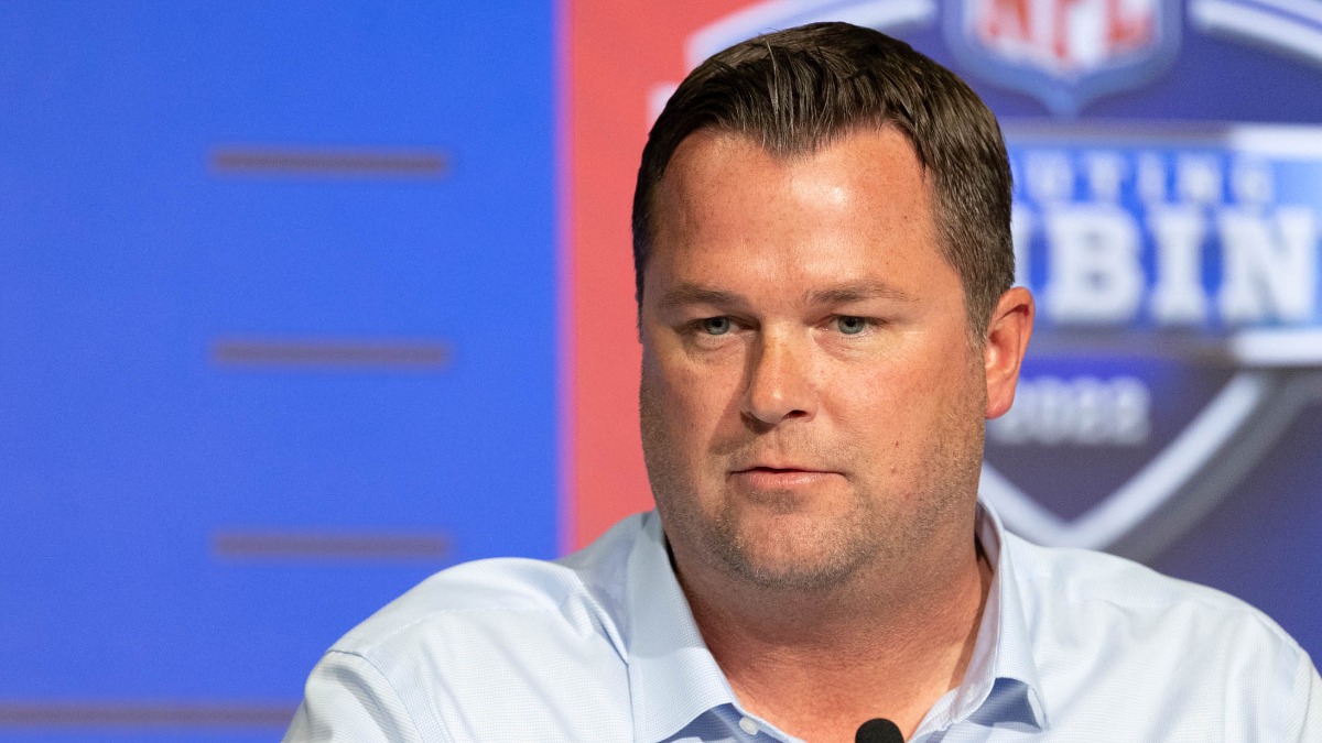 Carolina Panthers general manager Scott Fitterer