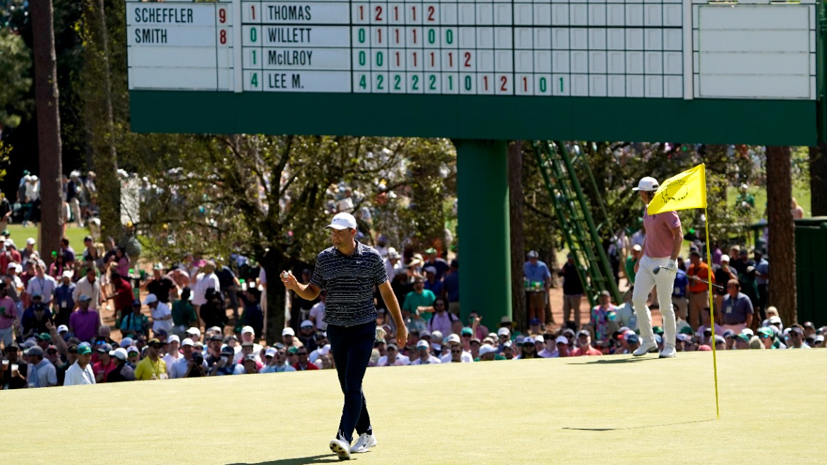 Masters champion Scottie Scheffler