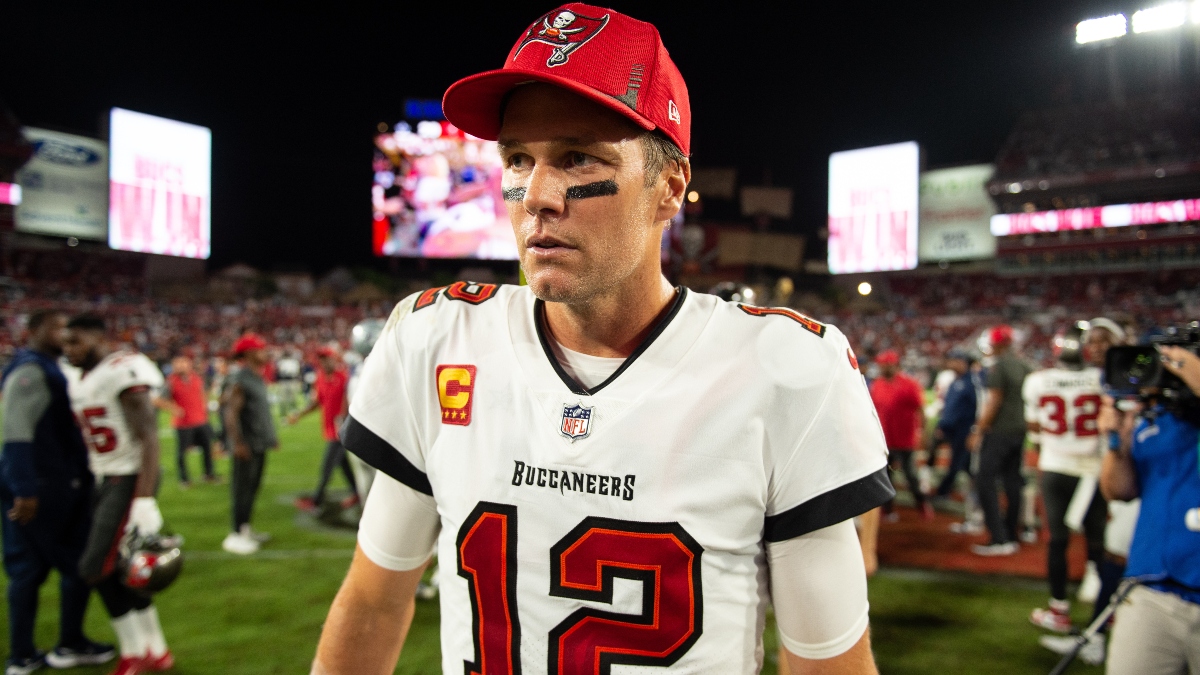 Tampa Bay Buccaneers quarterback Tom Brady