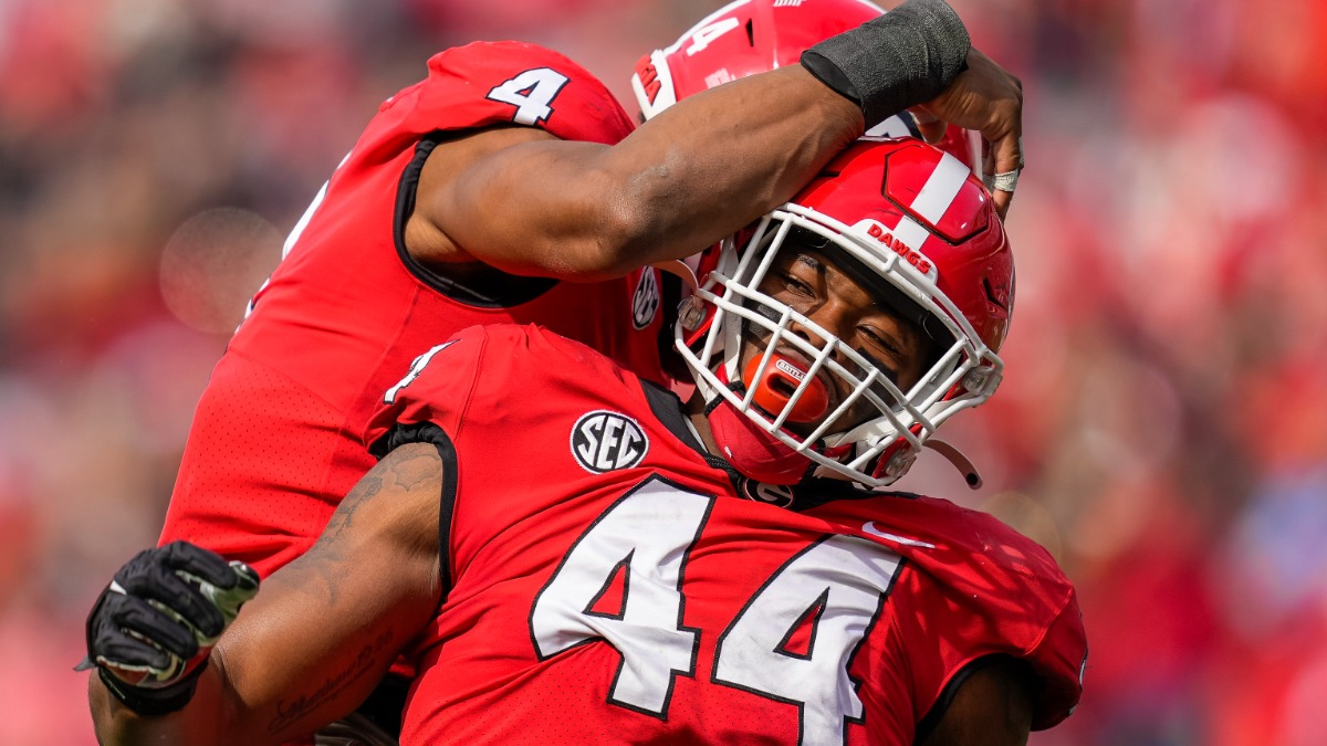 Georgia Bulldogs defensive lineman Travon Walker