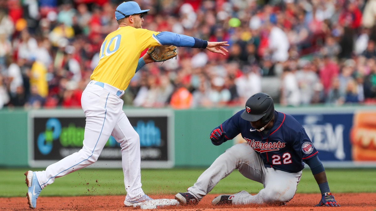Boston Red Sox second baseman Trevor Story