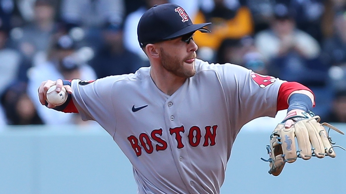Boston Red Sox second baseman Trevor Story